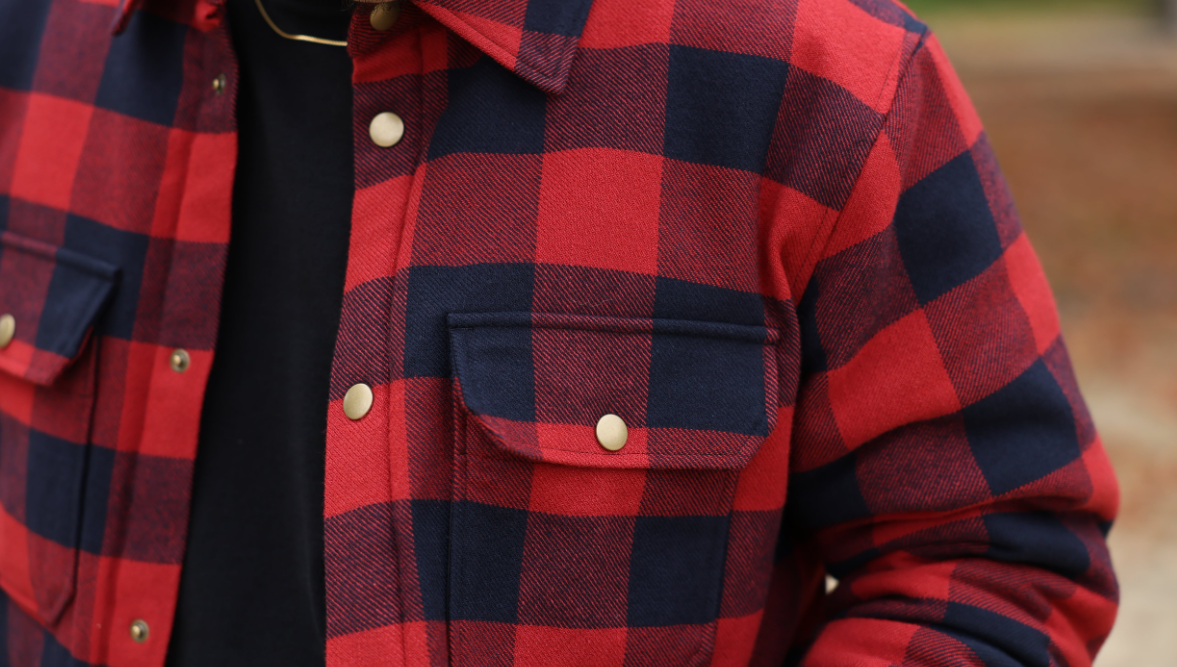 その他ブランド / 中綿シャツジャケット/JAPAN MADE屋/M/コットン/RED/チェック 最終紹介】中綿チェックシャツJKT | Japan Made屋
