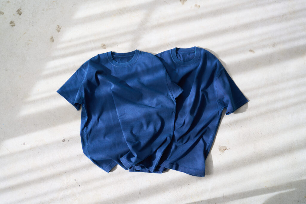 【店舗限定】インディゴ染のTシャツが登場！！