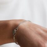 シルバーブレスレット(Silver925・幅2mm細身チェーン)