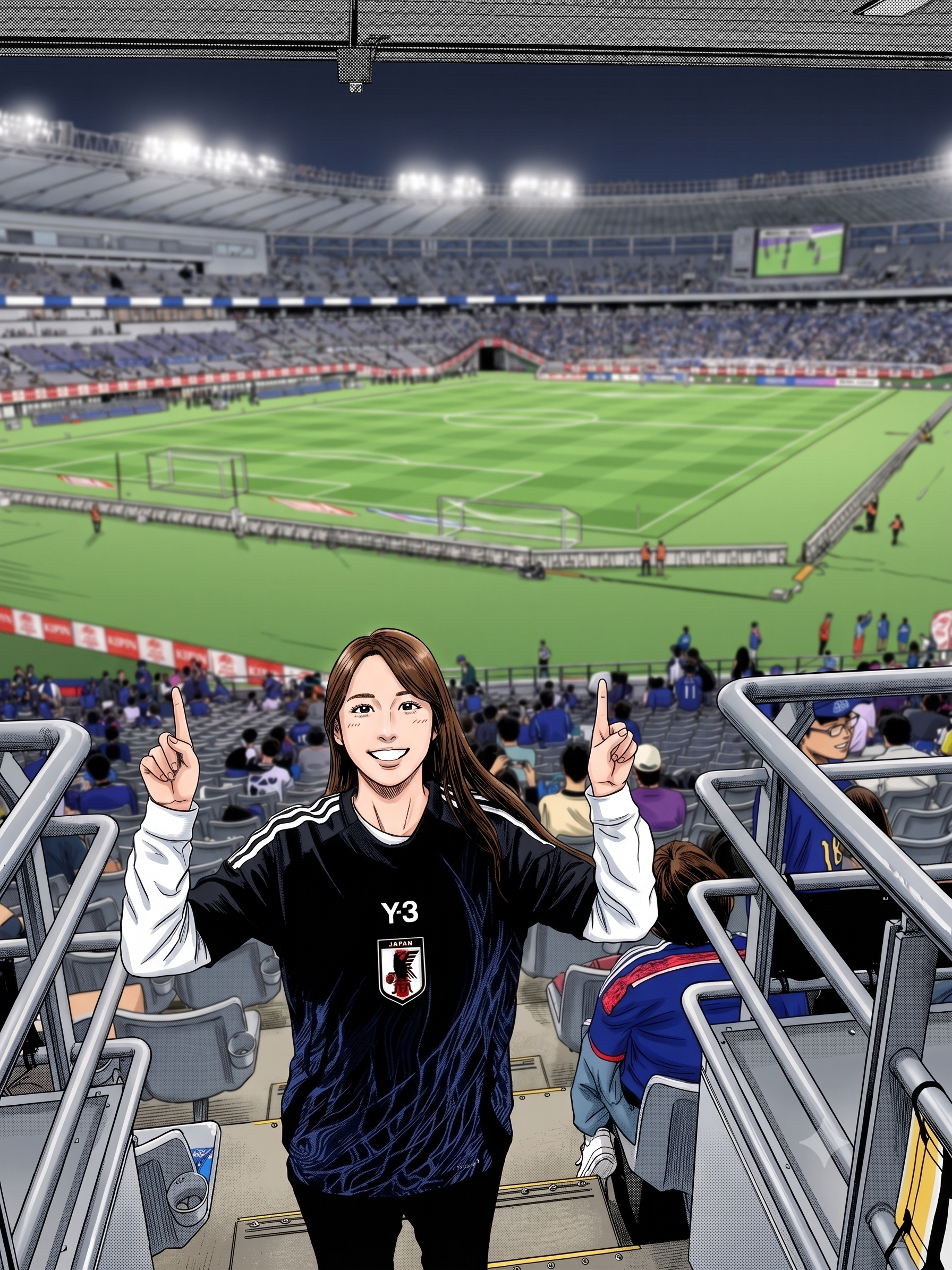 顧客サポート担当 ひかり (アバターイラスト・観戦)